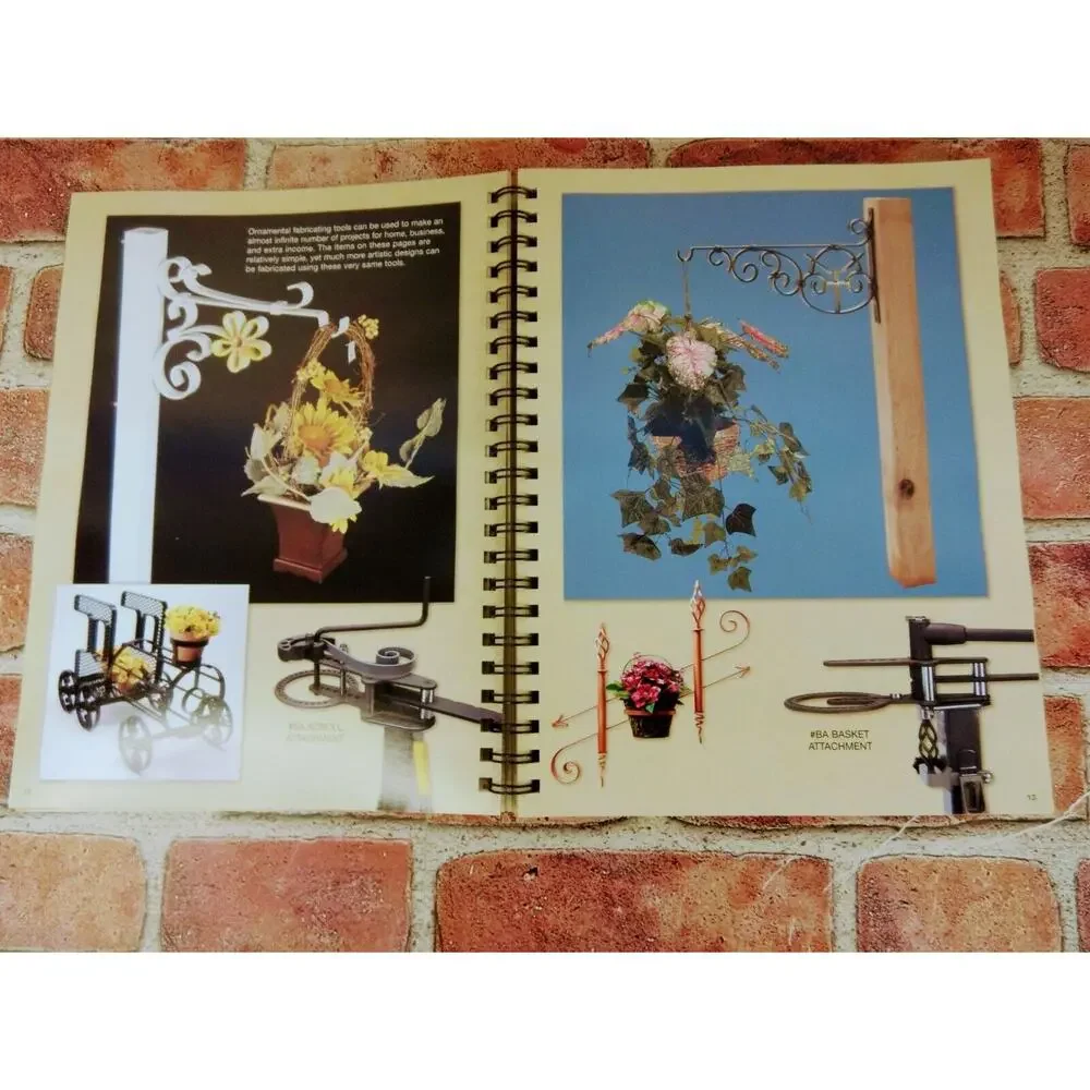 2004 Ornamental Design‎ & Guide Book - Marshall Bulle - Iron Work Art - RARE HTF